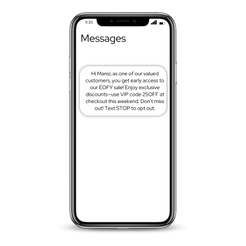 sms template 1