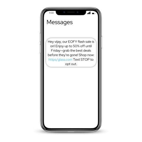 Sms templates for promotions